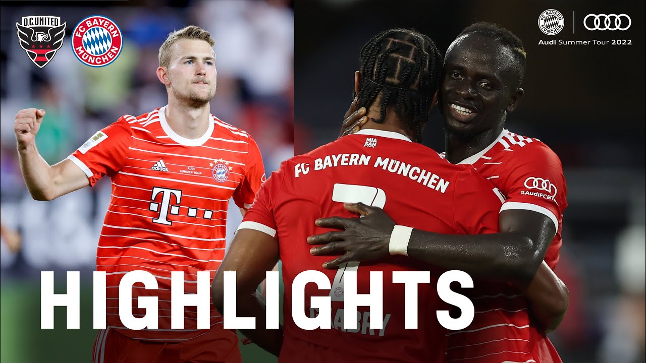 Highlights Washington D.C. United vs. FC Bayern 2-6 | Friendly match